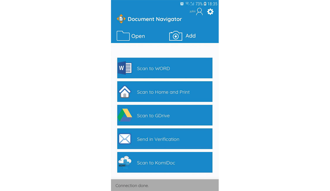 Софтуер за сканиране и преобразуване Document Navigator
